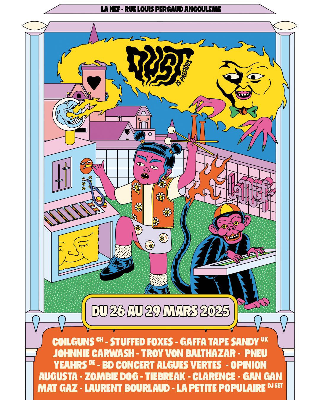 Live Report - Coilguns + Pneu + Yeahrs + TieBreak