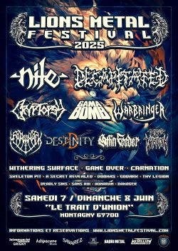 Live Report - Lions Metal Festival 2025 - Jour 2