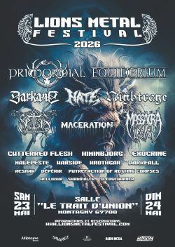 Photo Report - Lions Metal Festival 2026 - Journée 1